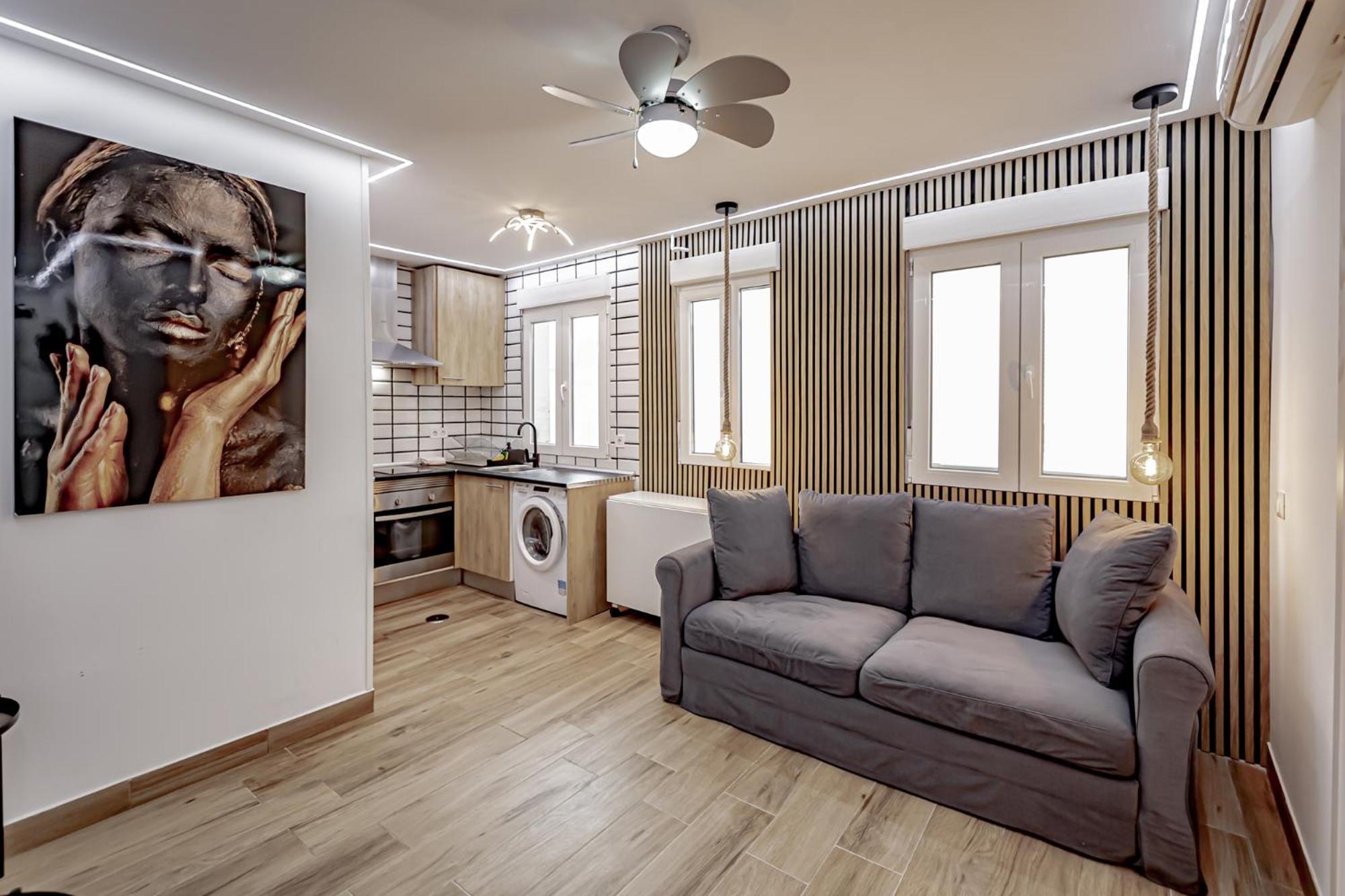 Apartamentos Estrecho Madrid Szoba fotó