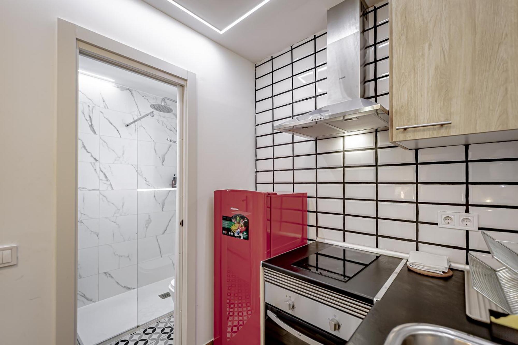 Apartamentos Estrecho Madrid Szoba fotó