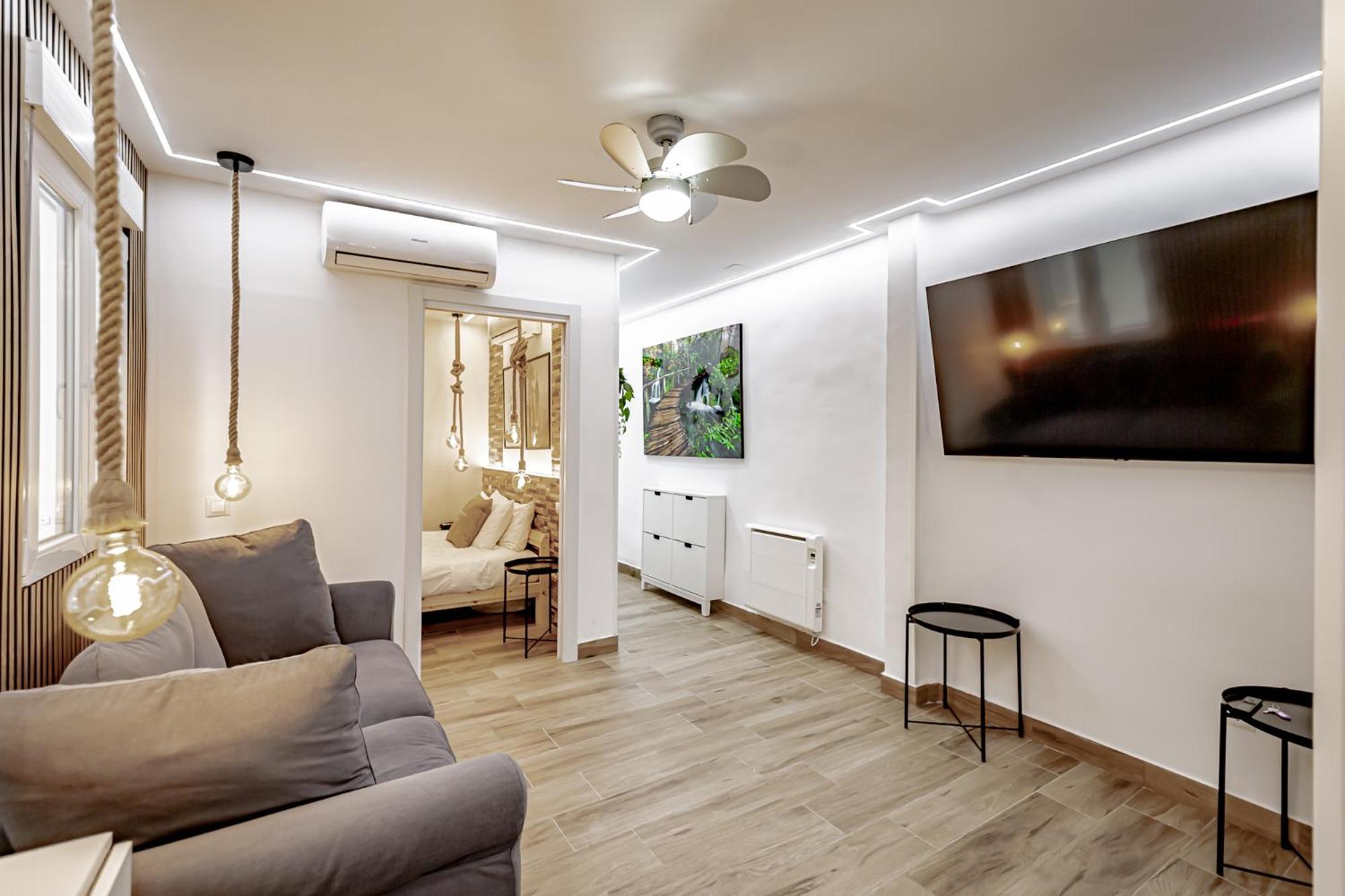 Apartamentos Estrecho Madrid Szoba fotó